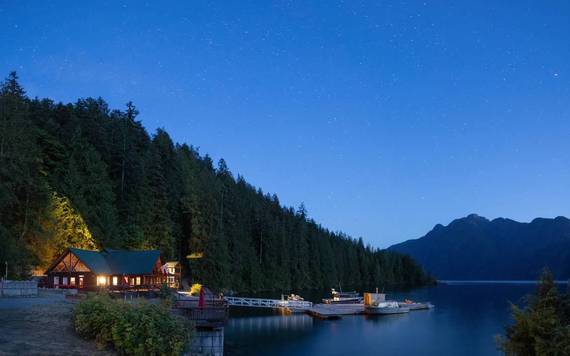 Klahoose Wilderness Resort en Desolation Sound