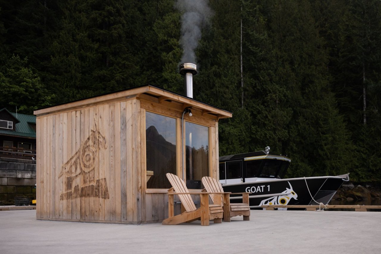 Klahoose Wilderness Resort en Desolation Sound