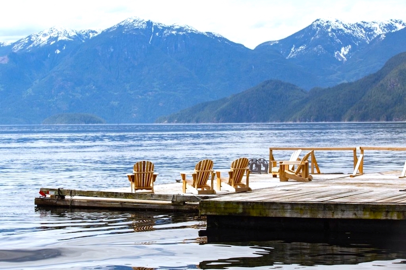 Klahoose Wilderness Resort en Desolation Sound