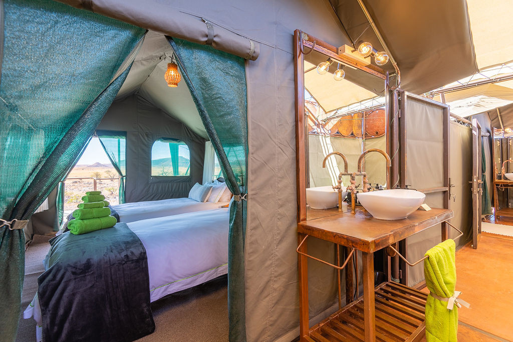 Camp Doros en Damaraland