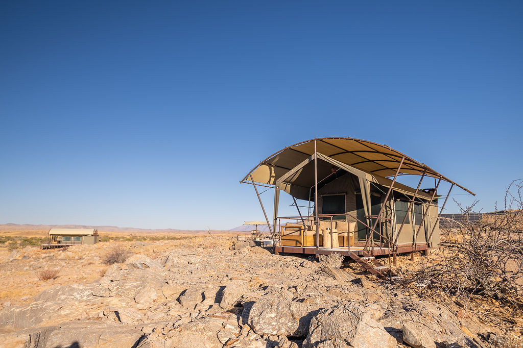 Camp Doros en Damaraland