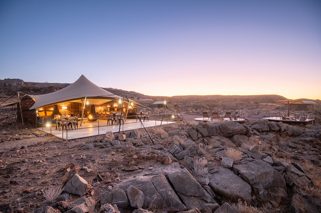 Camp Doros en Damaraland