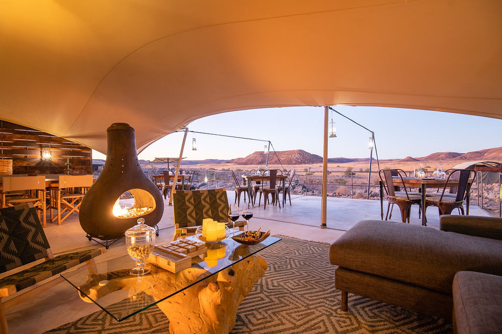 Camp Doros en Damaraland