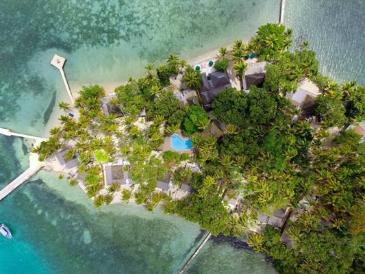 Toberua Island Resort en su destino