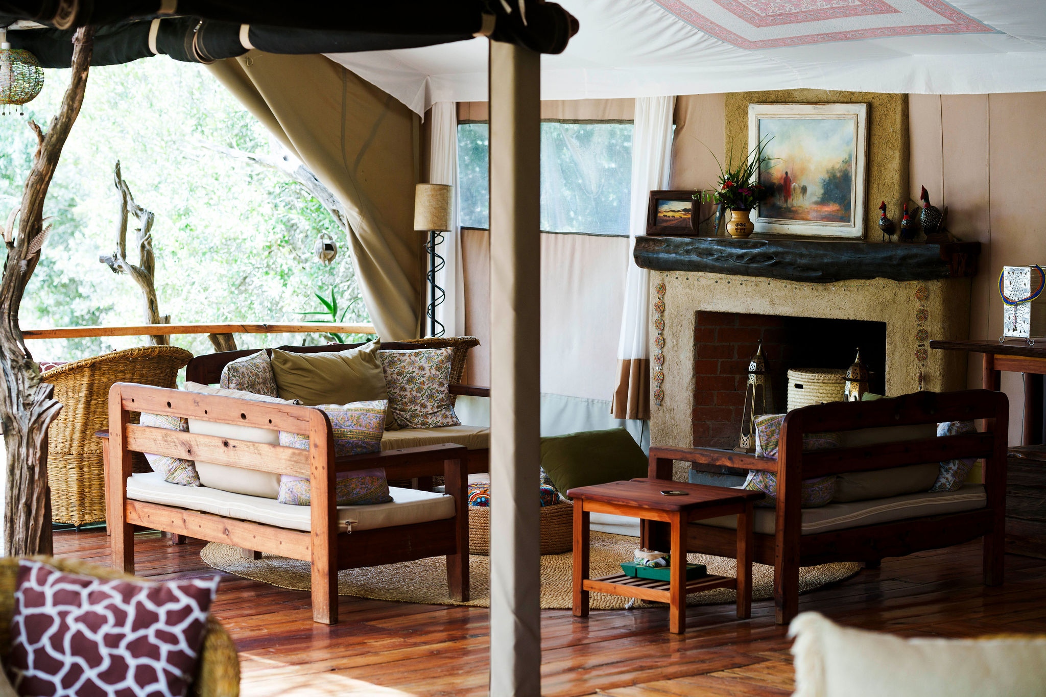 Ekorian's Mugie Camp en Laikipia 