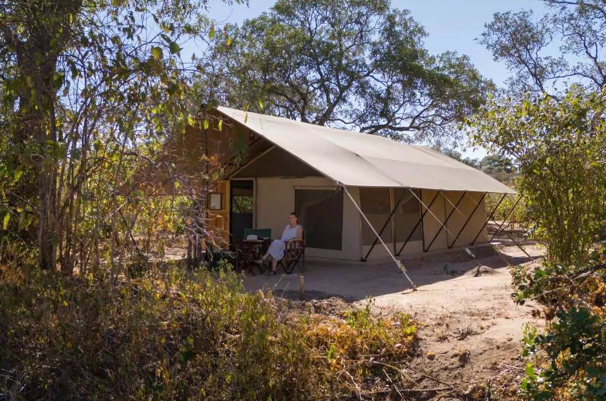 Hideaways Mhara River Camp en Mana Pools