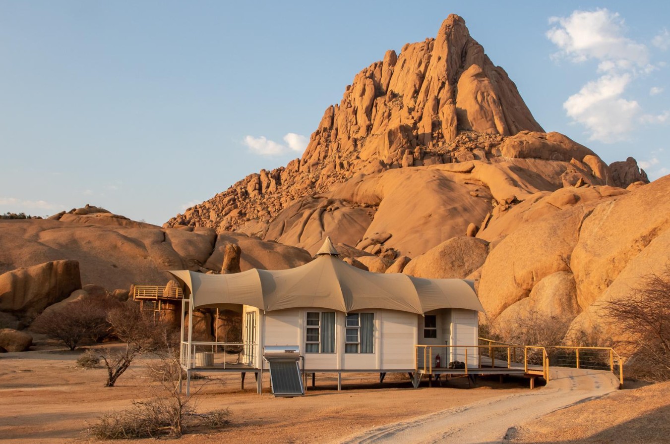Spitzkoppen Lodge en su destino