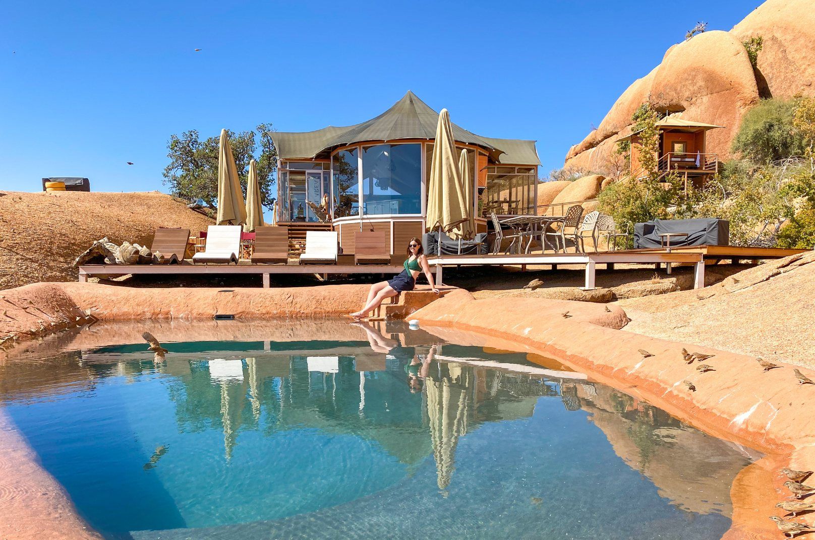 Spitzkoppen Lodge en Desierto del Namib