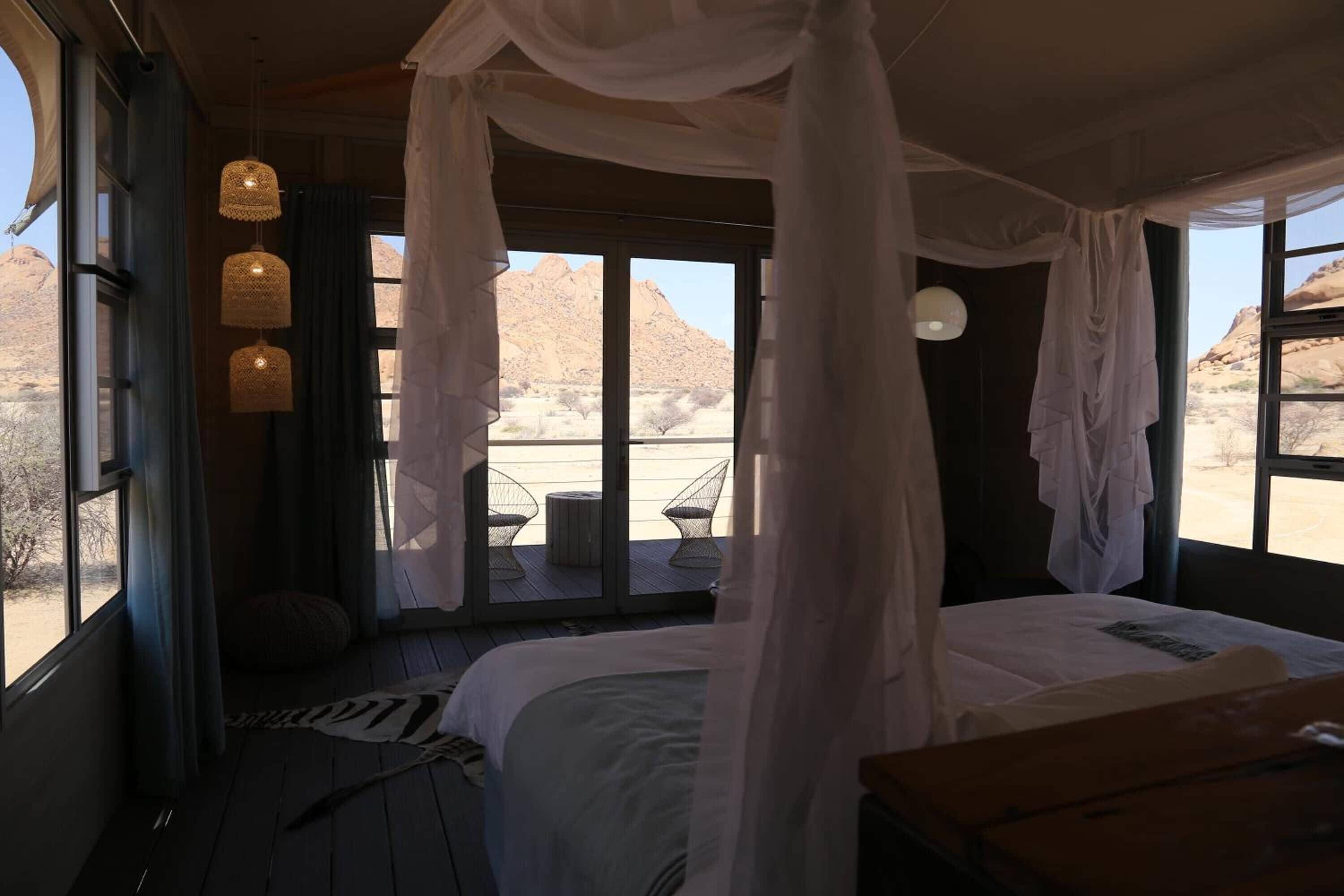 Spitzkoppen Lodge en Desierto del Namib