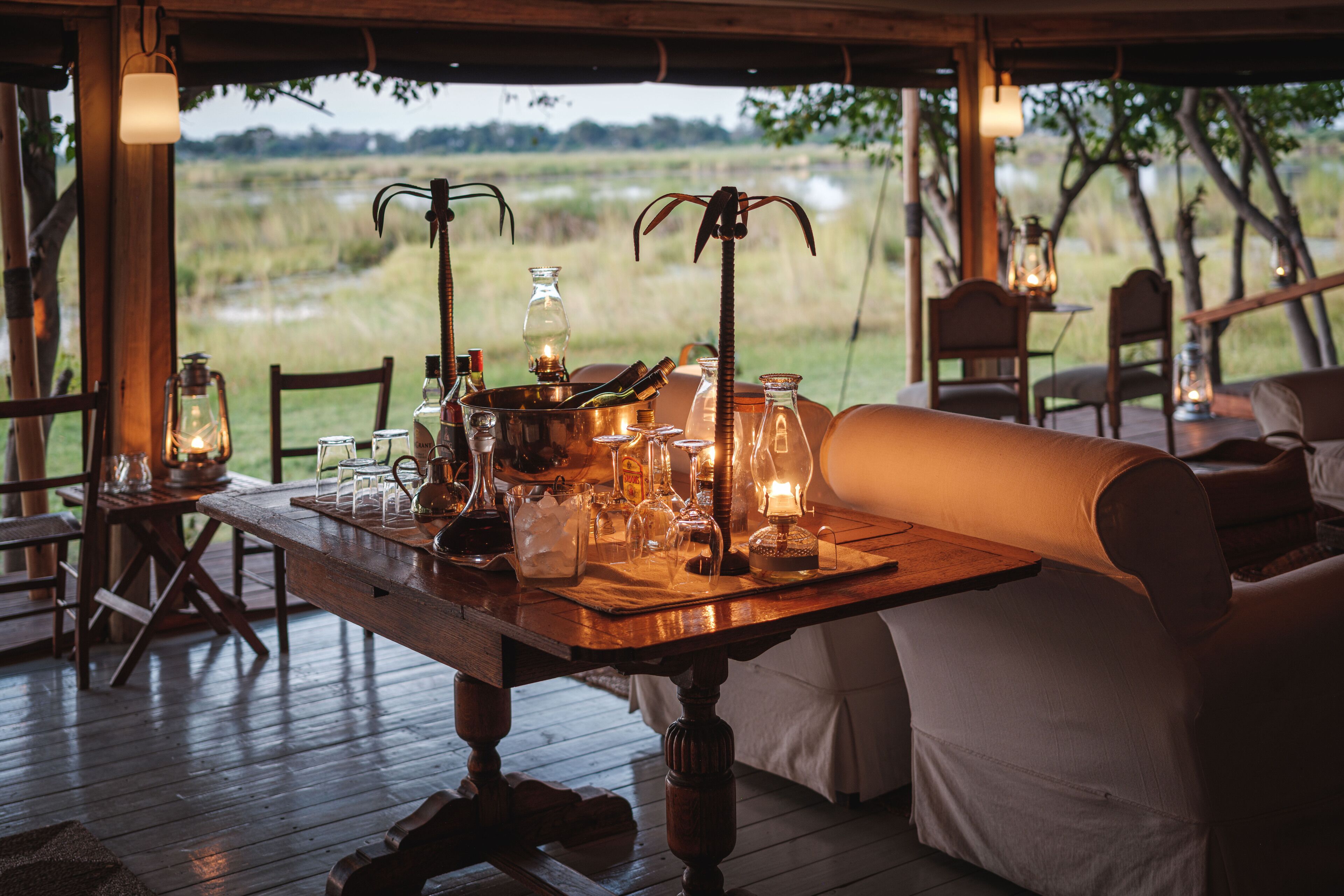 Cha Cha Metsi en Delta Okavango