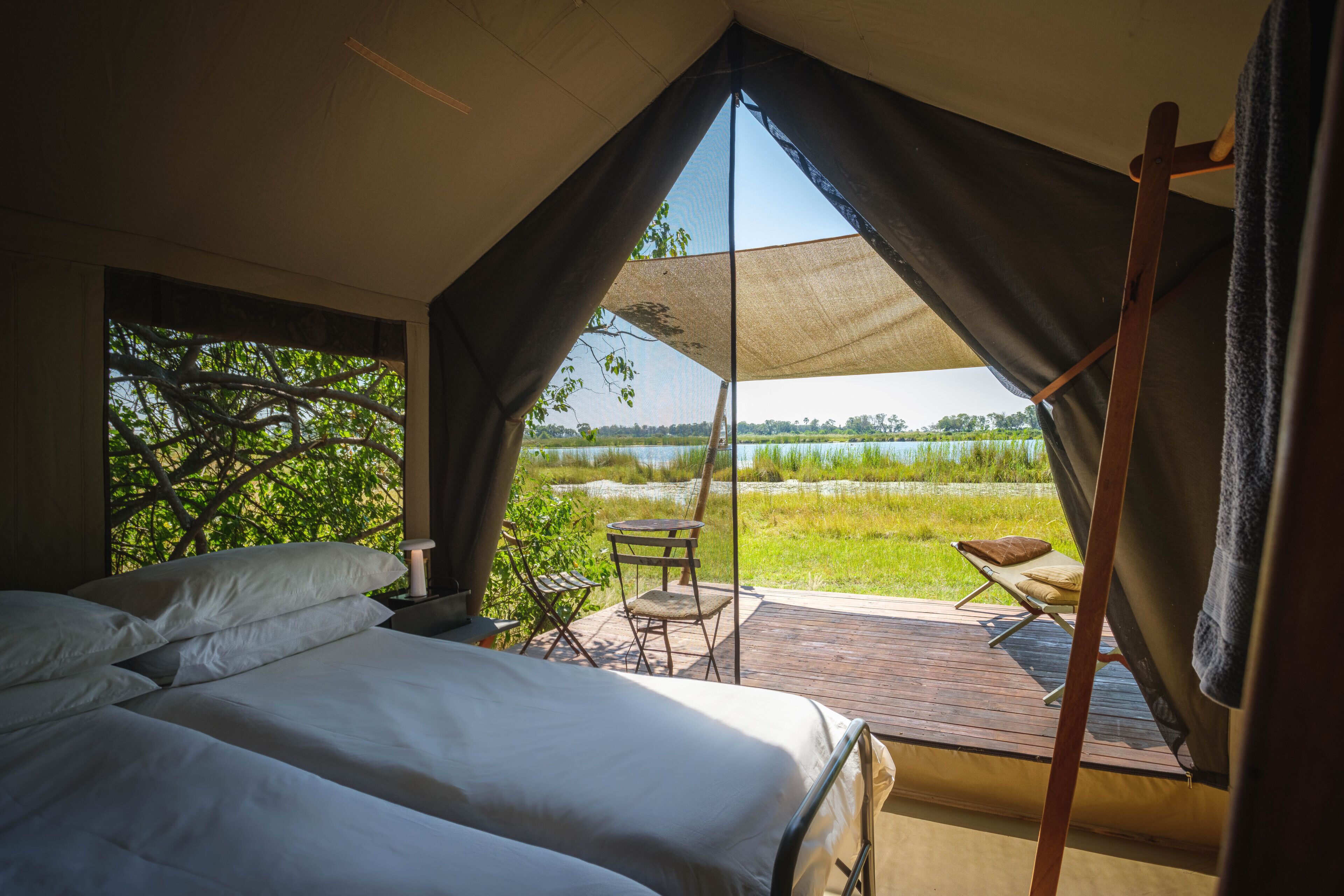 Cha Cha Metsi en Delta Okavango