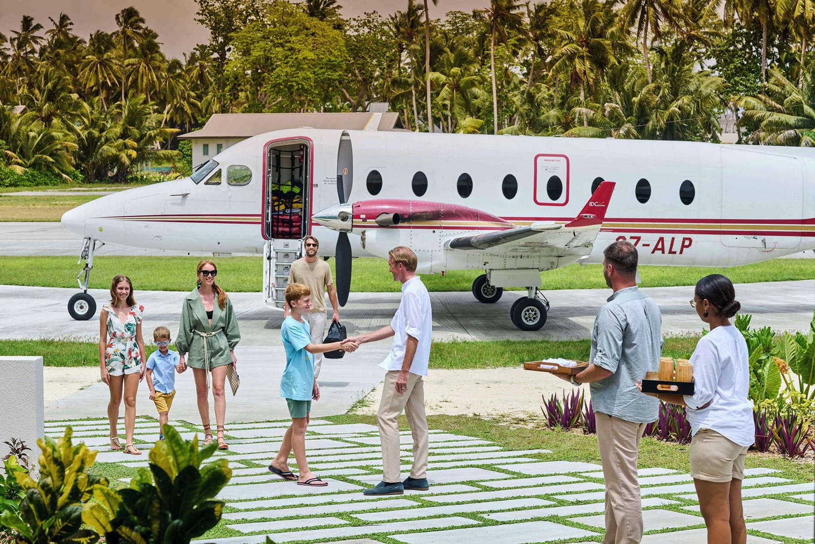 Waldorf Astoria Seychelles  en platte island