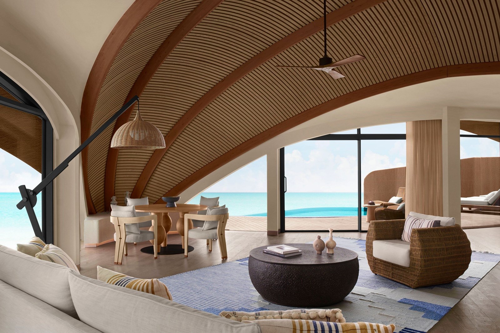 Nujumba, a Ritz Carlton Reserve en mar rojo