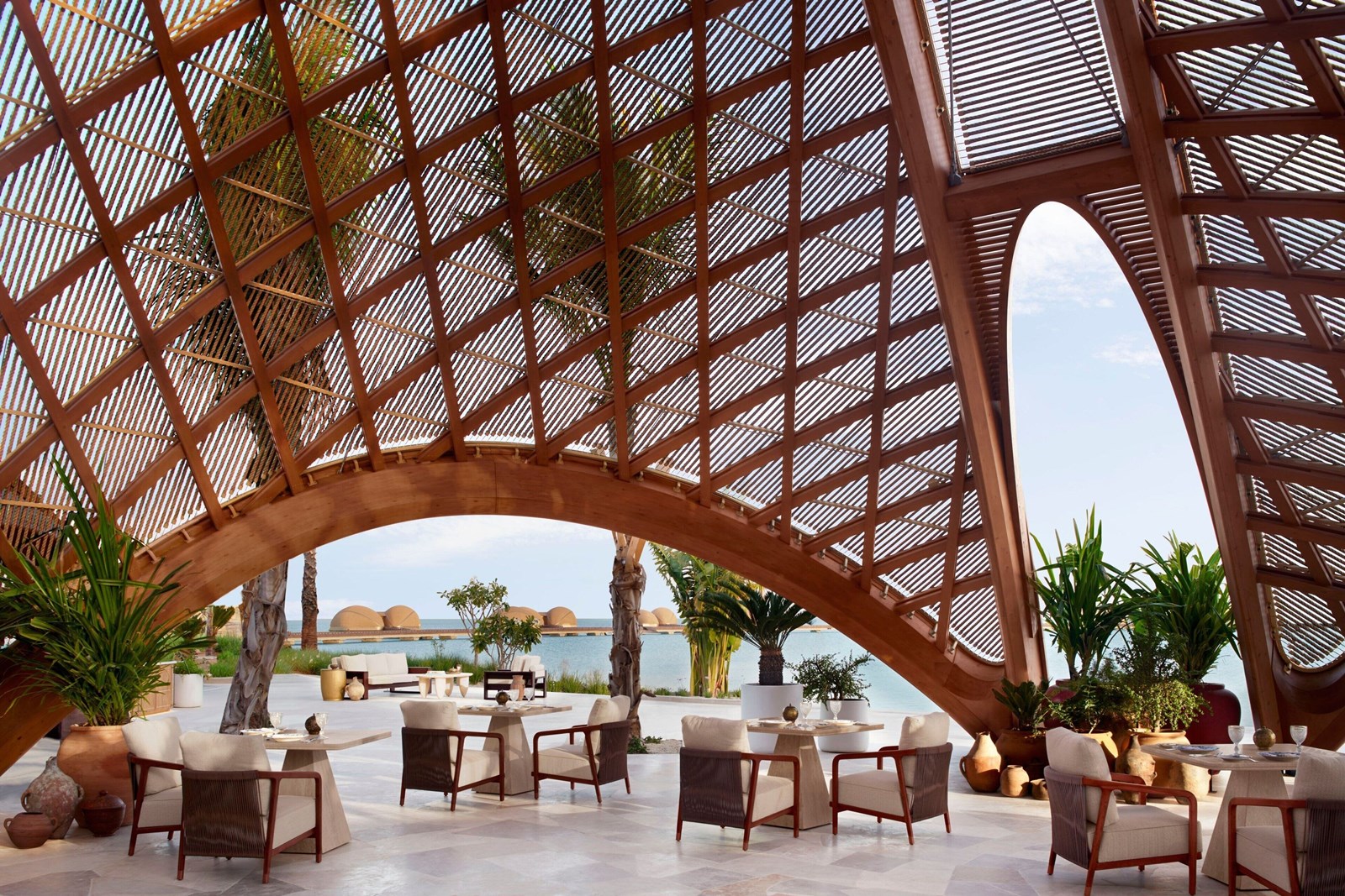 Nujumba, a Ritz Carlton Reserve en mar rojo