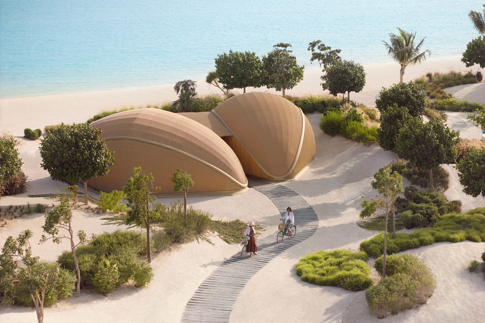 Nujumba, a Ritz Carlton Reserve en mar rojo