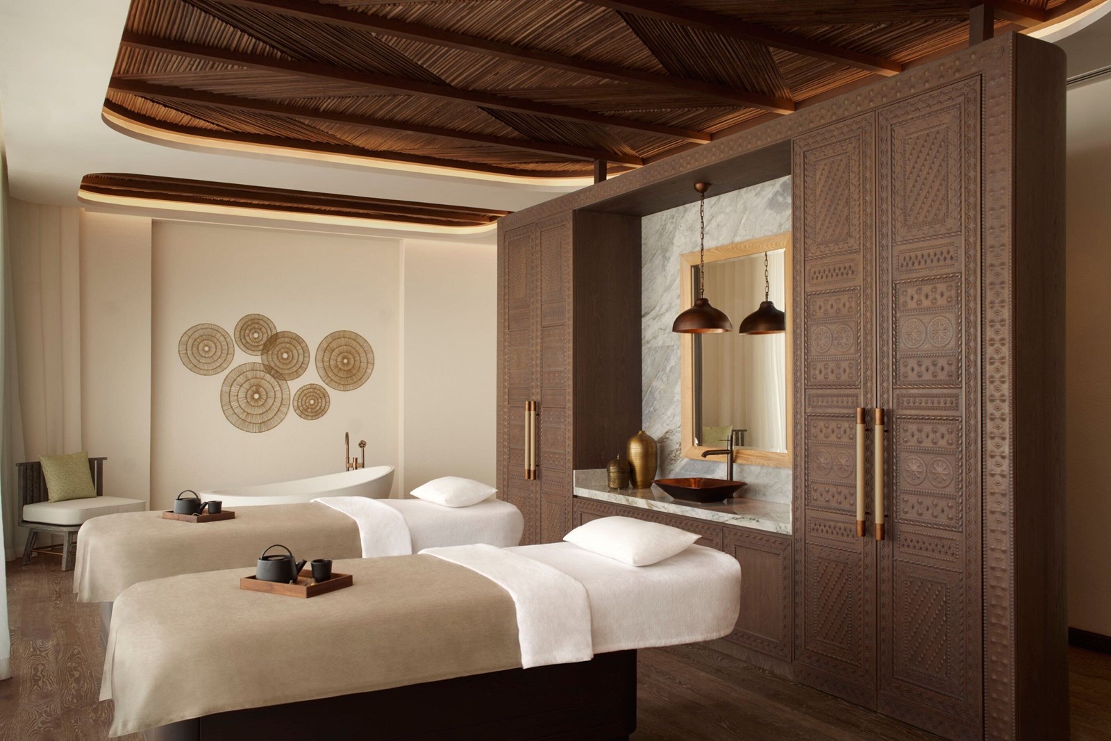 Nujumba, a Ritz Carlton Reserve en mar rojo