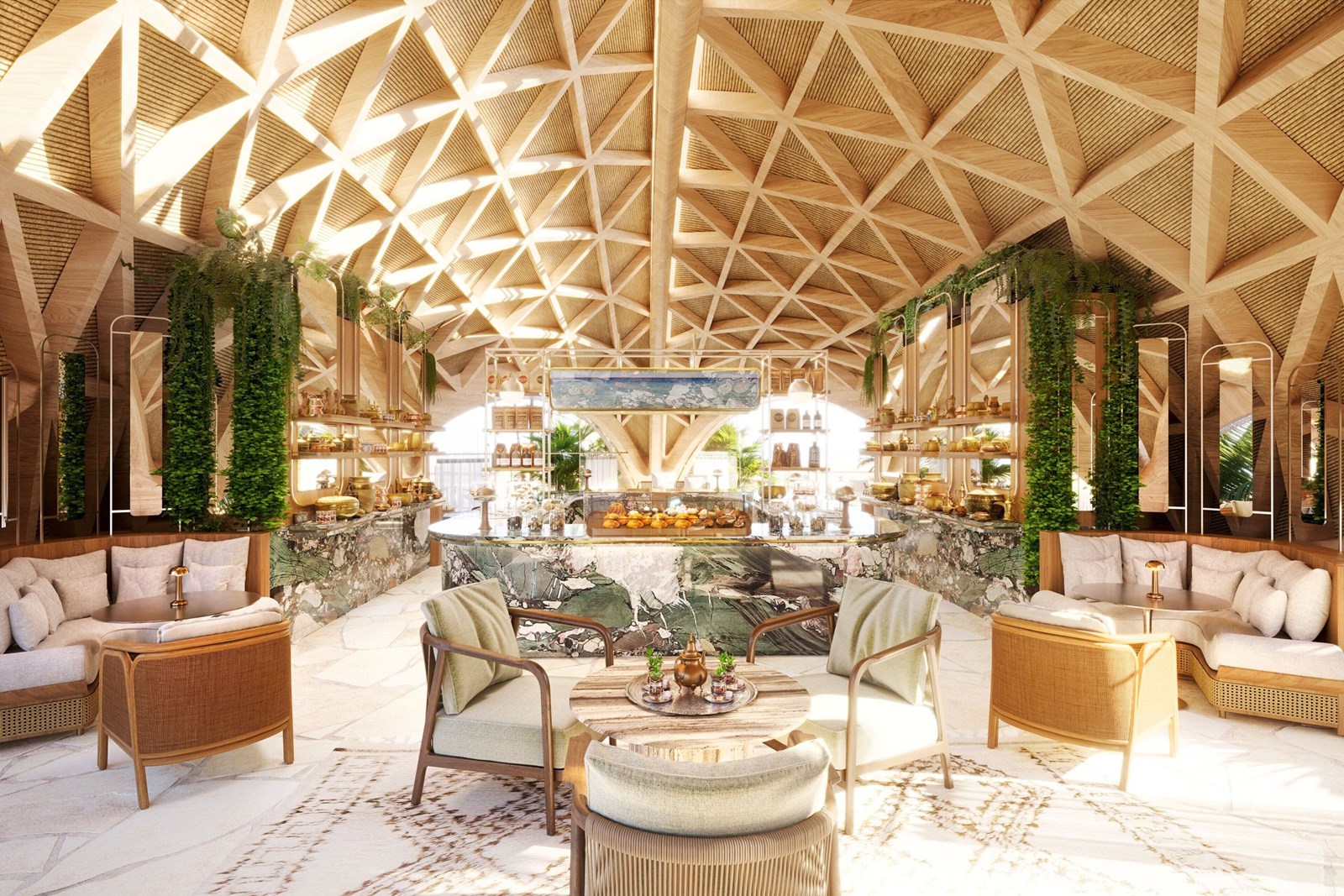 Nujumba, a Ritz Carlton Reserve en mar rojo