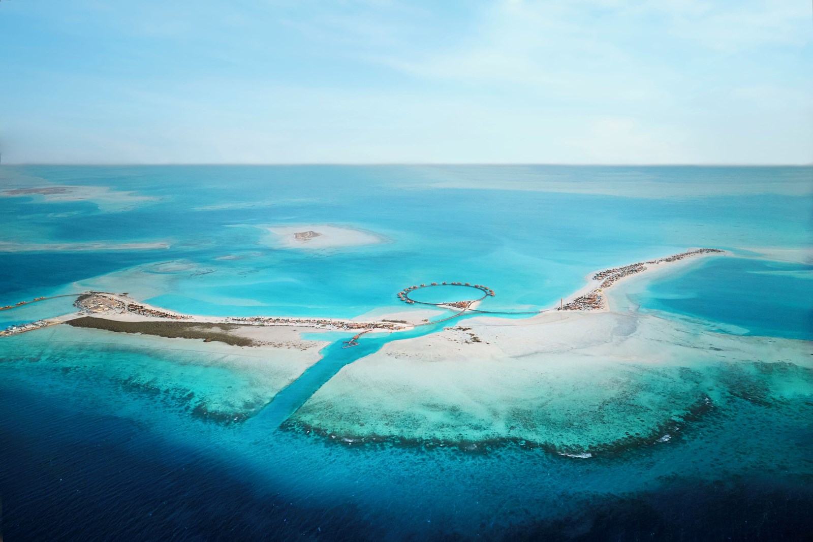 Nujumba, a Ritz Carlton Reserve en mar rojo