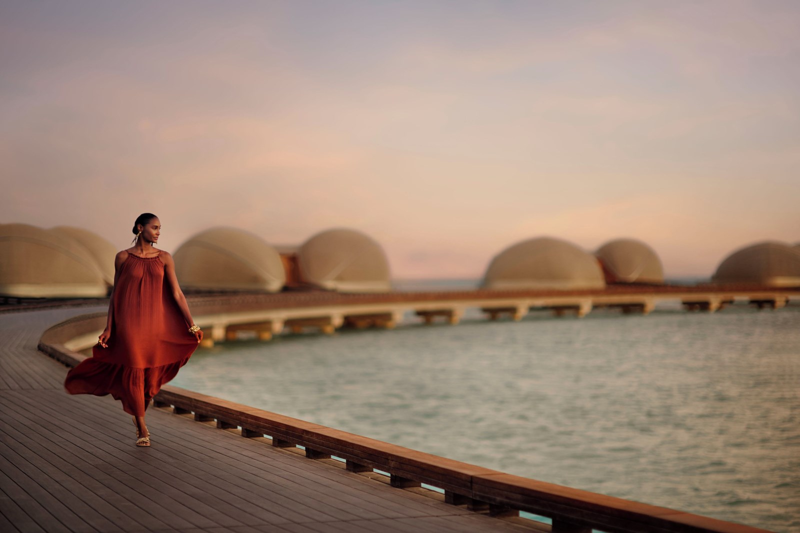 Nujumba, a Ritz Carlton Reserve en mar rojo