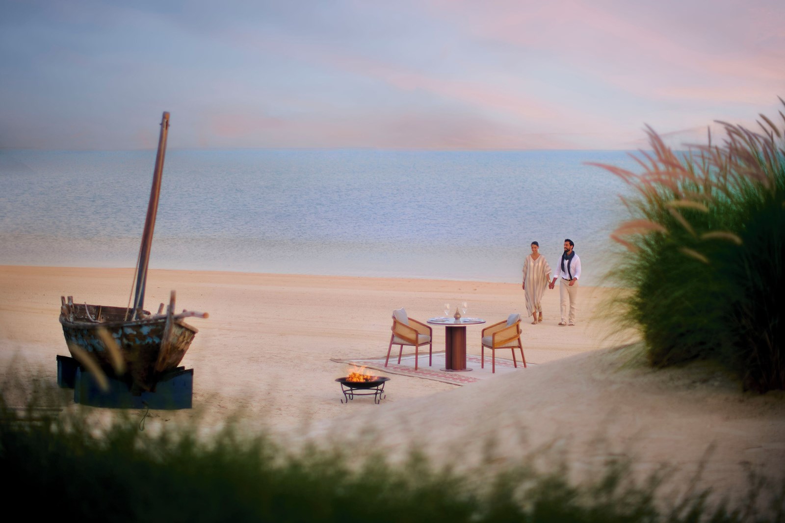 Nujumba, a Ritz Carlton Reserve en mar rojo