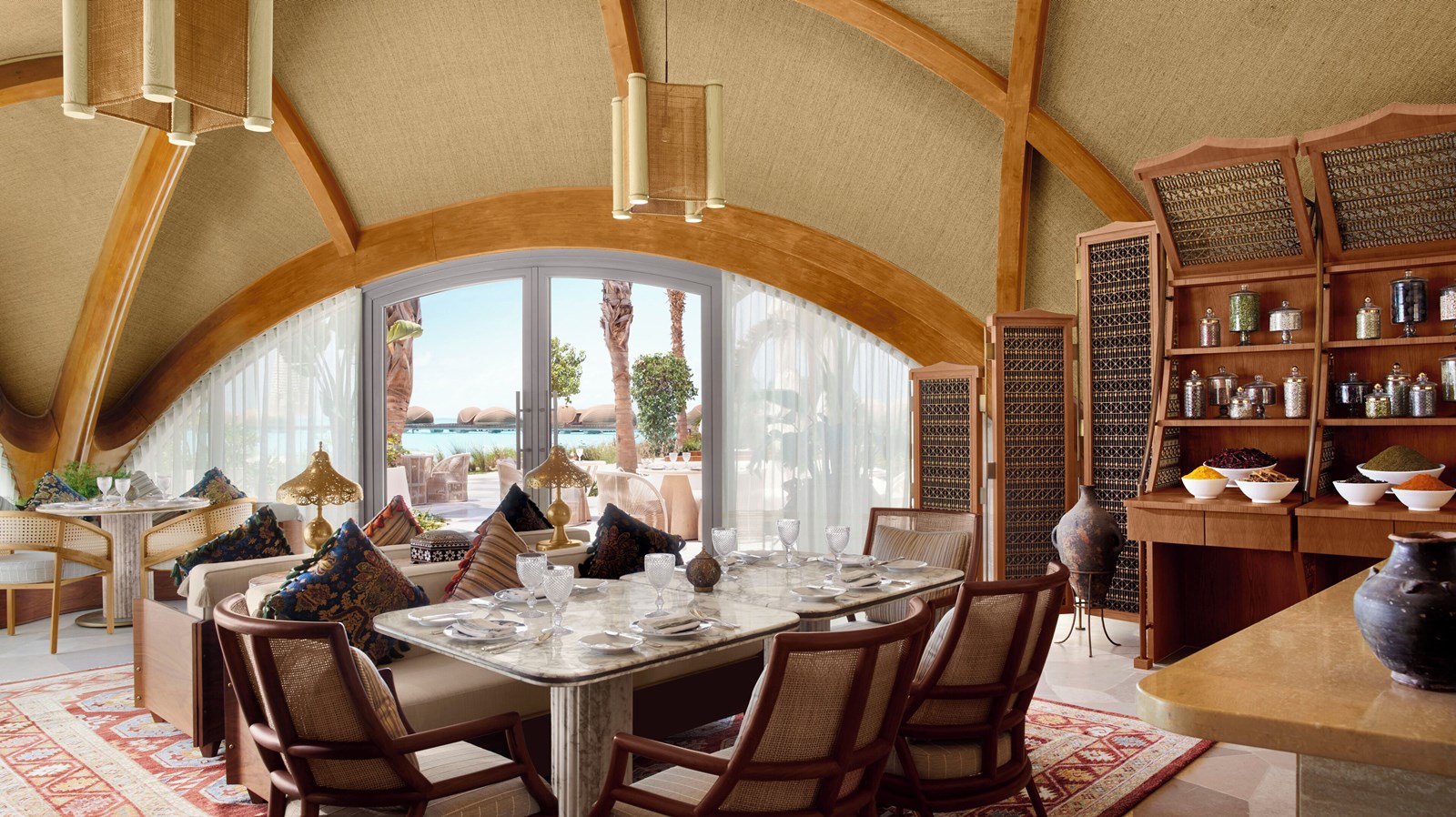 Nujumba, a Ritz Carlton Reserve en mar rojo