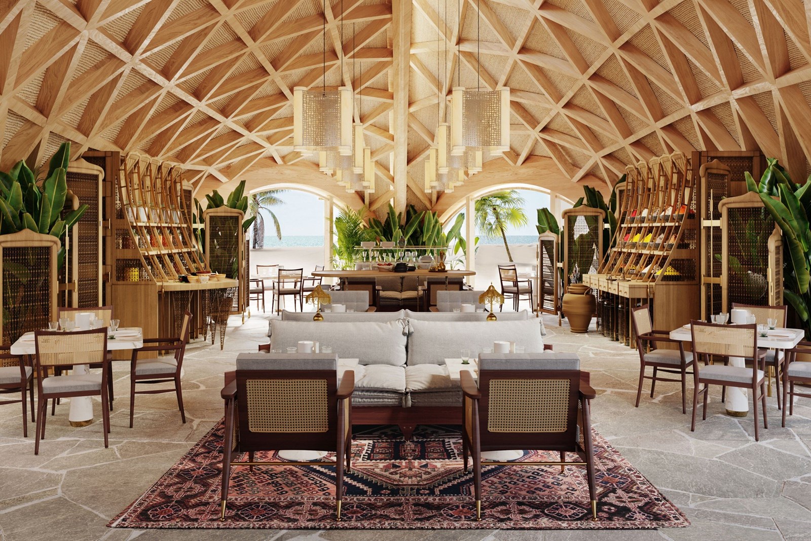 Nujumba, a Ritz Carlton Reserve en mar rojo