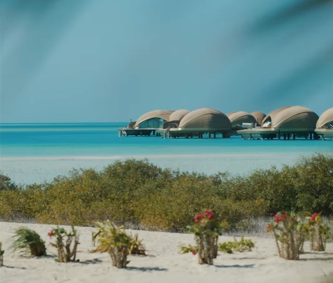 Nujumba, a Ritz Carlton Reserve en mar rojo