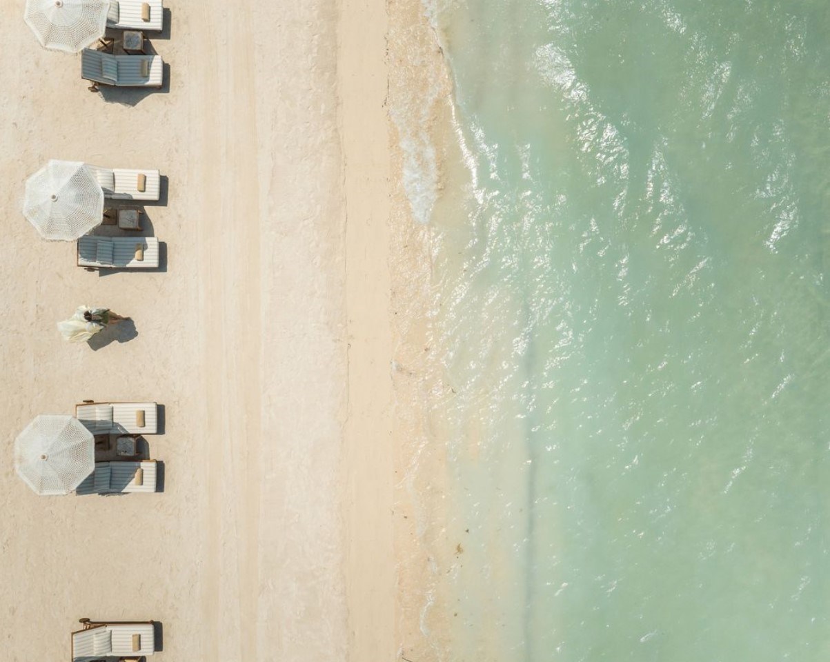 Nujumba, a Ritz Carlton Reserve en mar rojo