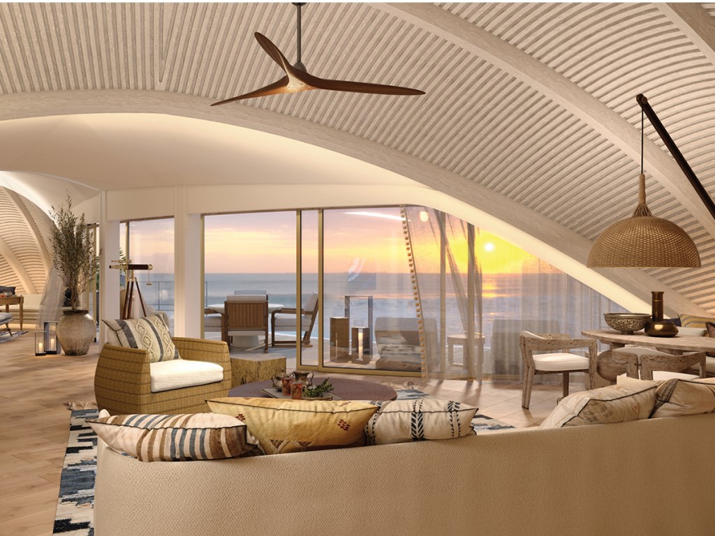 Nujumba, a Ritz Carlton Reserve en mar rojo