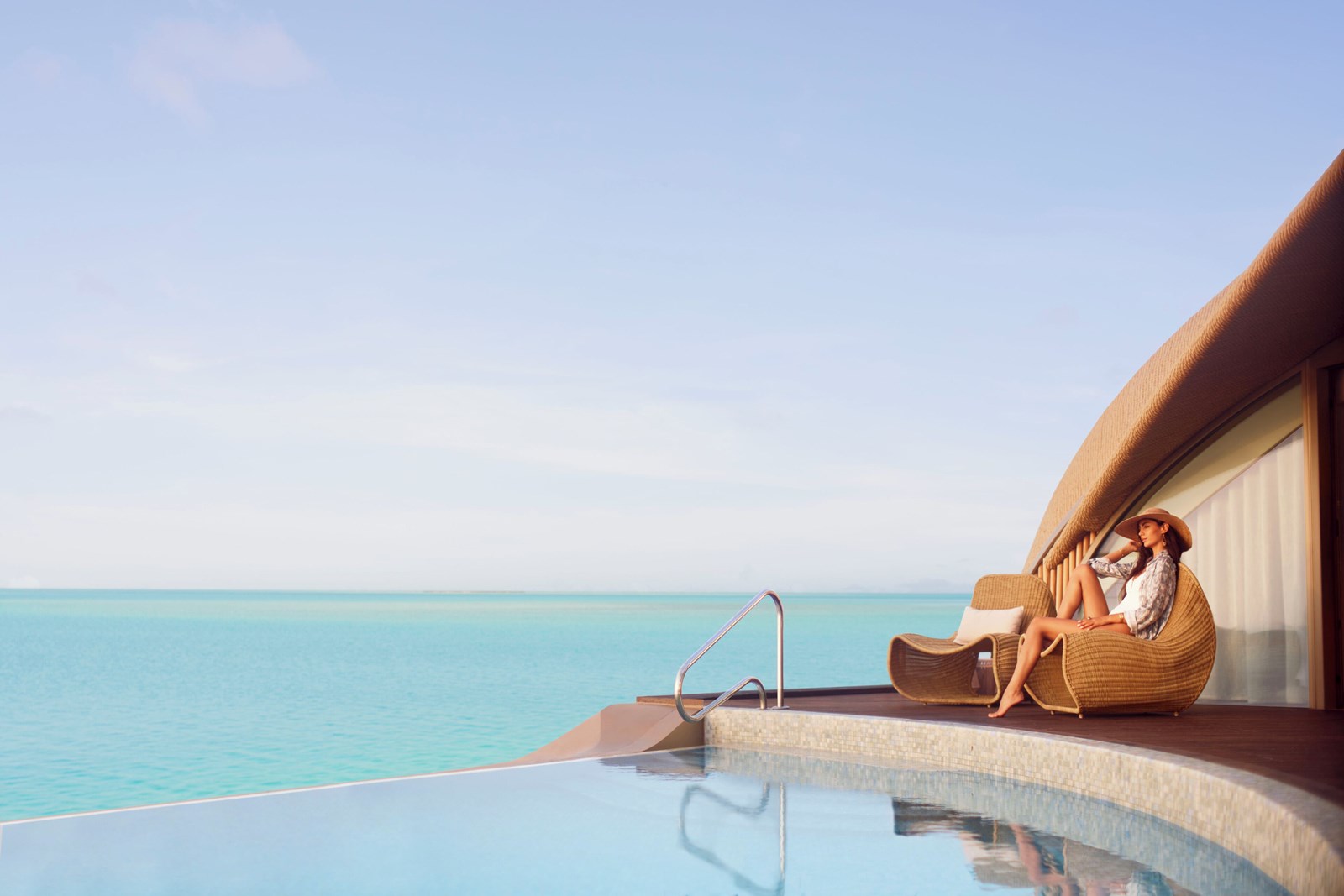 Nujumba, a Ritz Carlton Reserve en mar rojo