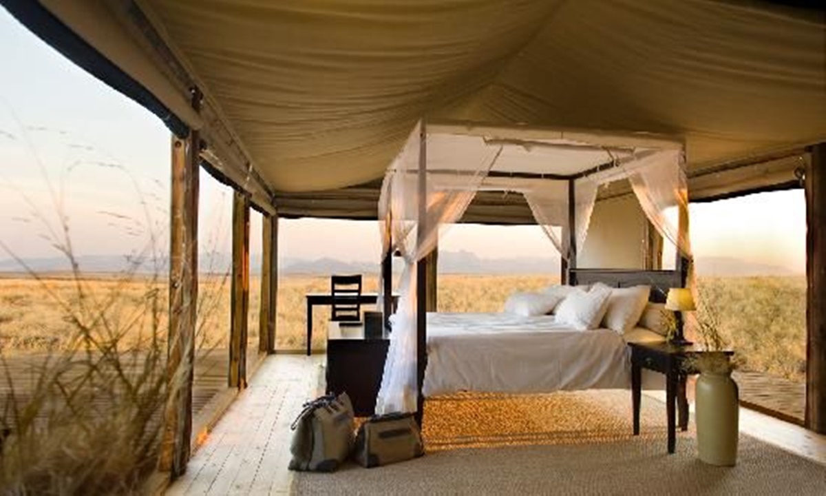 Wolwedans Dune Camp en su destino