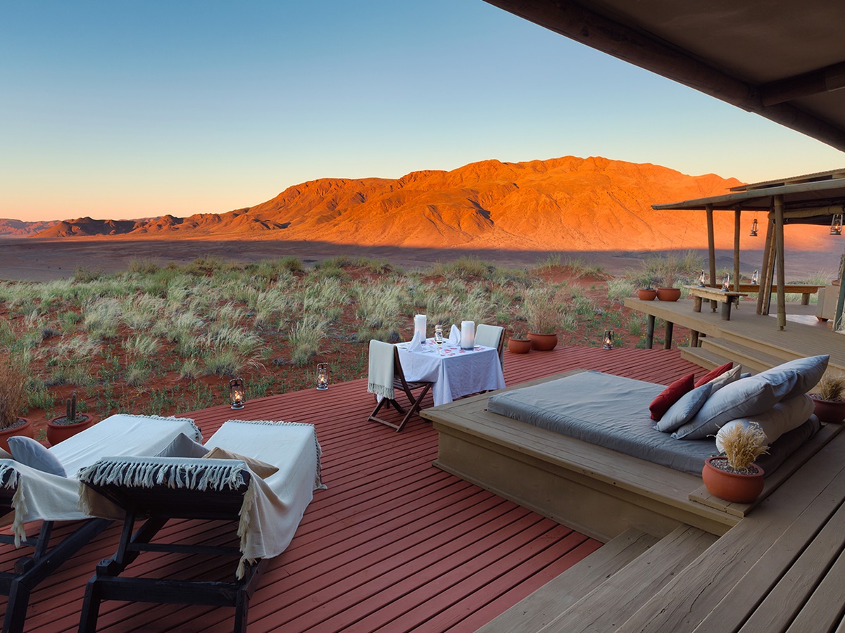 Wolwedans Dune Camp en Reserva Natural de NamibRand