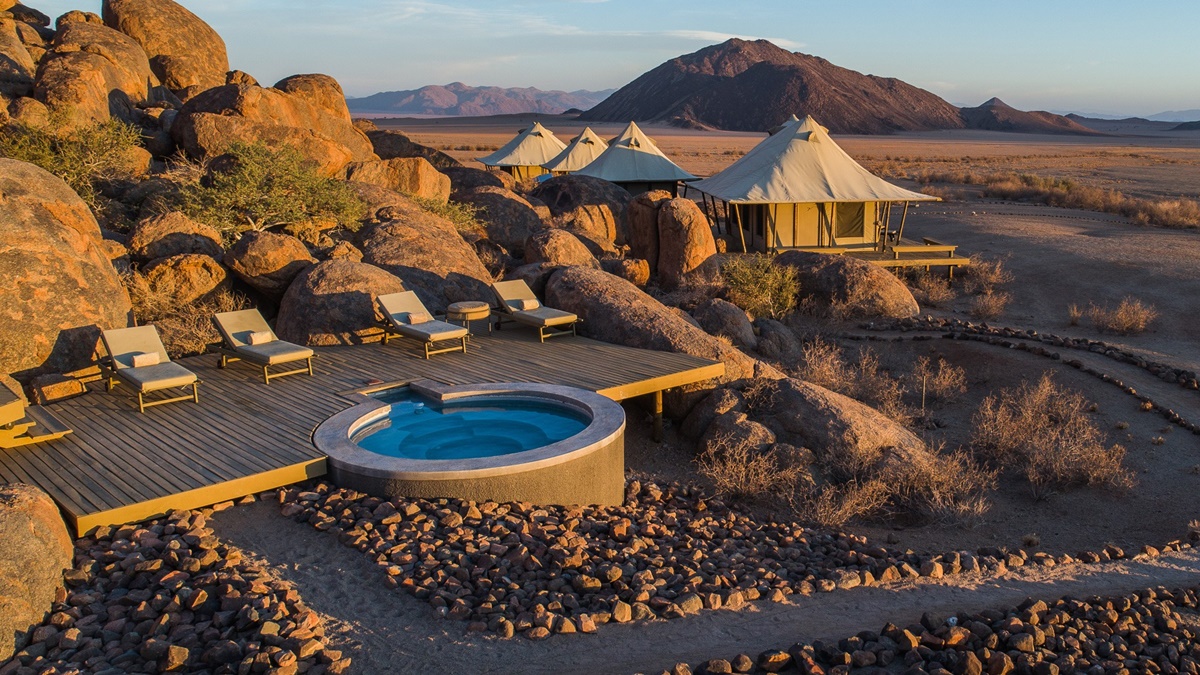 Wolwedans Dune Camp en Reserva Natural de NamibRand