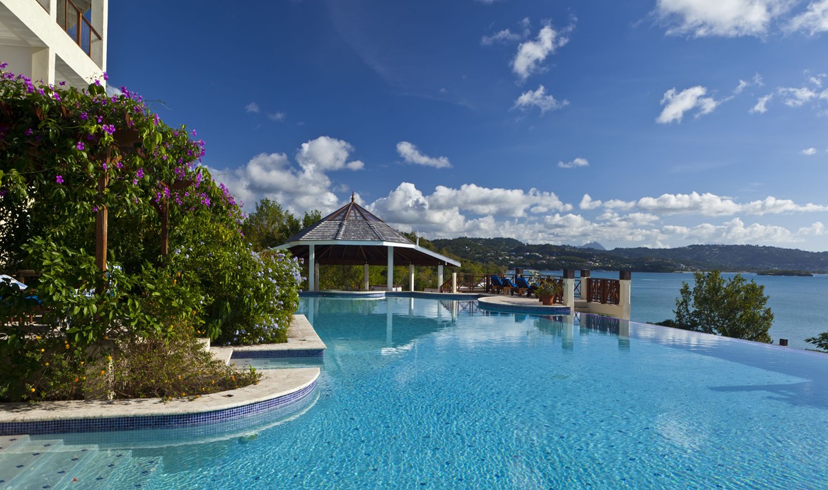 Calabash Cove Resort en Santa Lucia