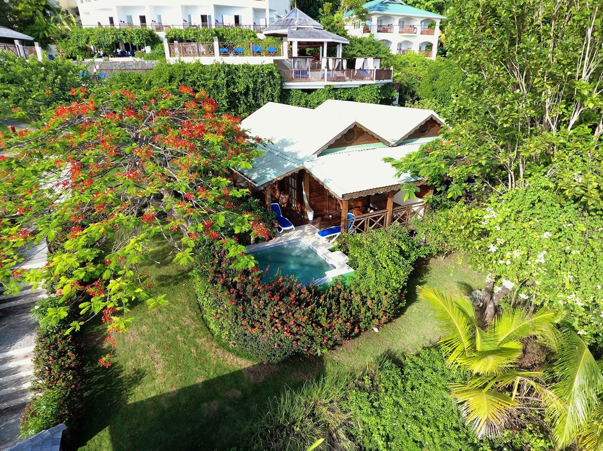 Calabash Cove Resort en Santa Lucia