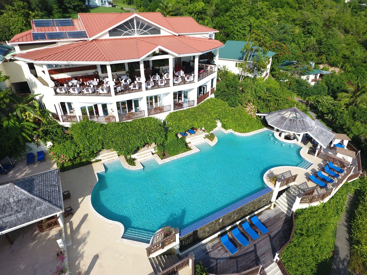 Calabash Cove Resort en Santa Lucia