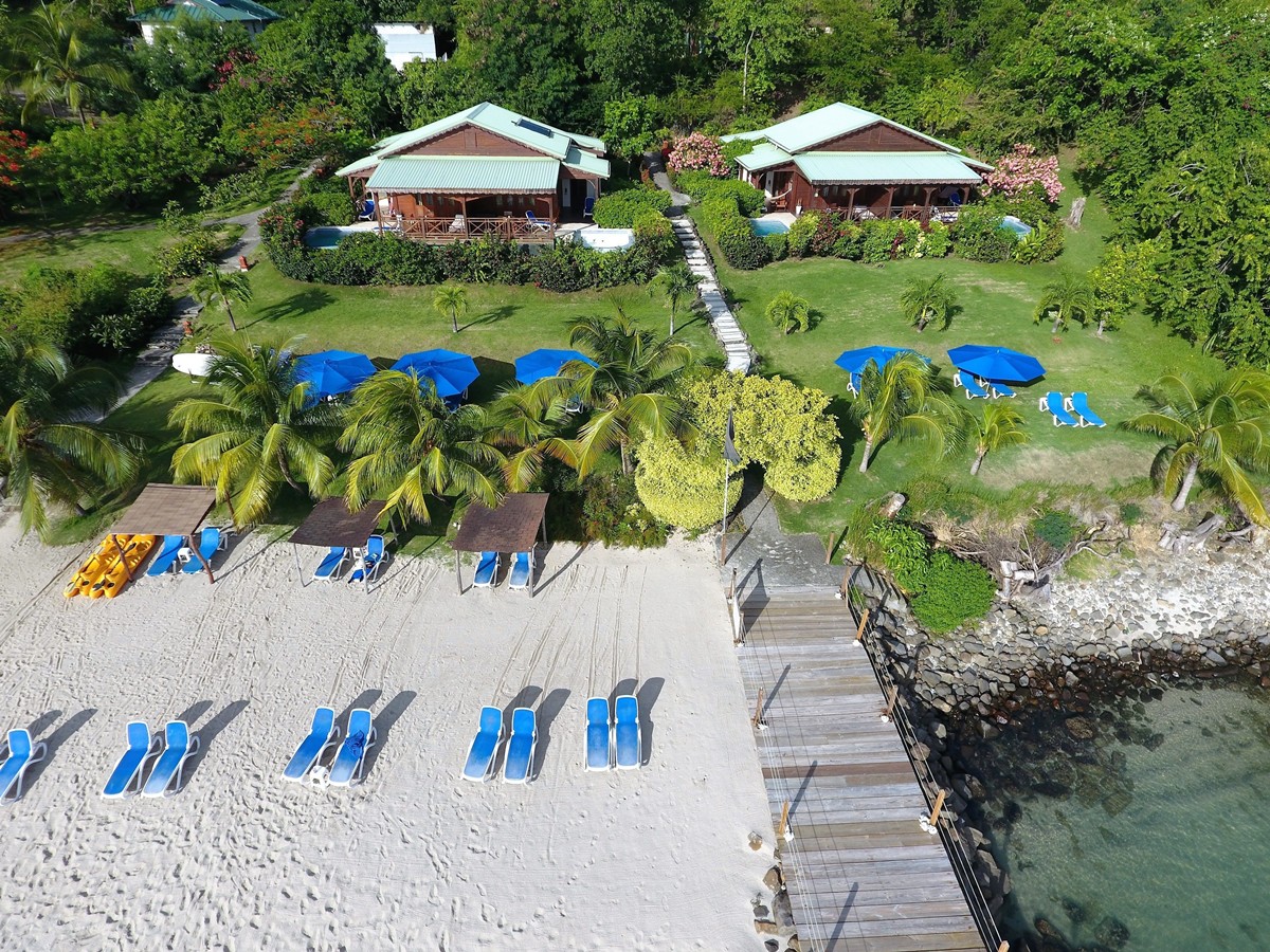 Calabash Cove Resort en Santa Lucia