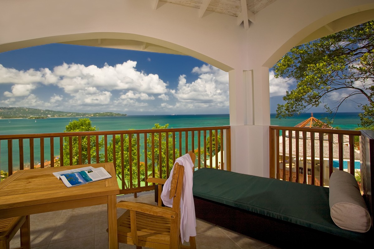 Calabash Cove Resort en Santa Lucia
