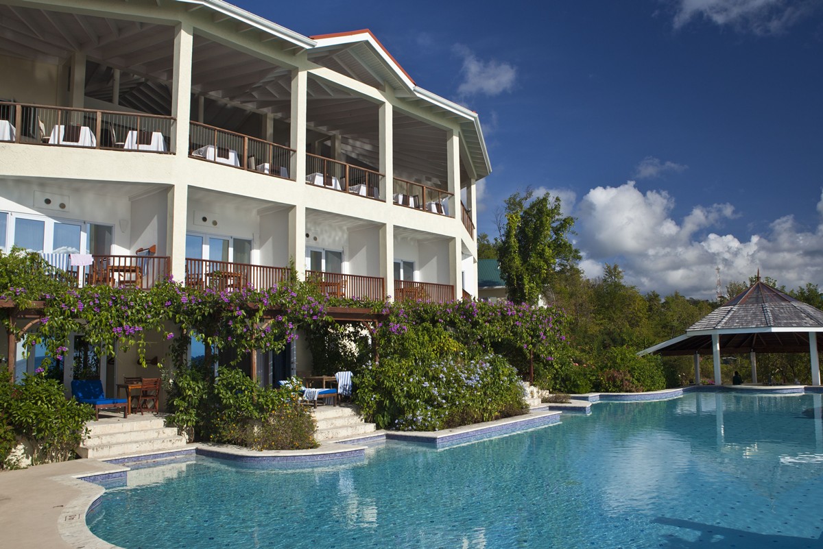 Calabash Cove Resort en Santa Lucia