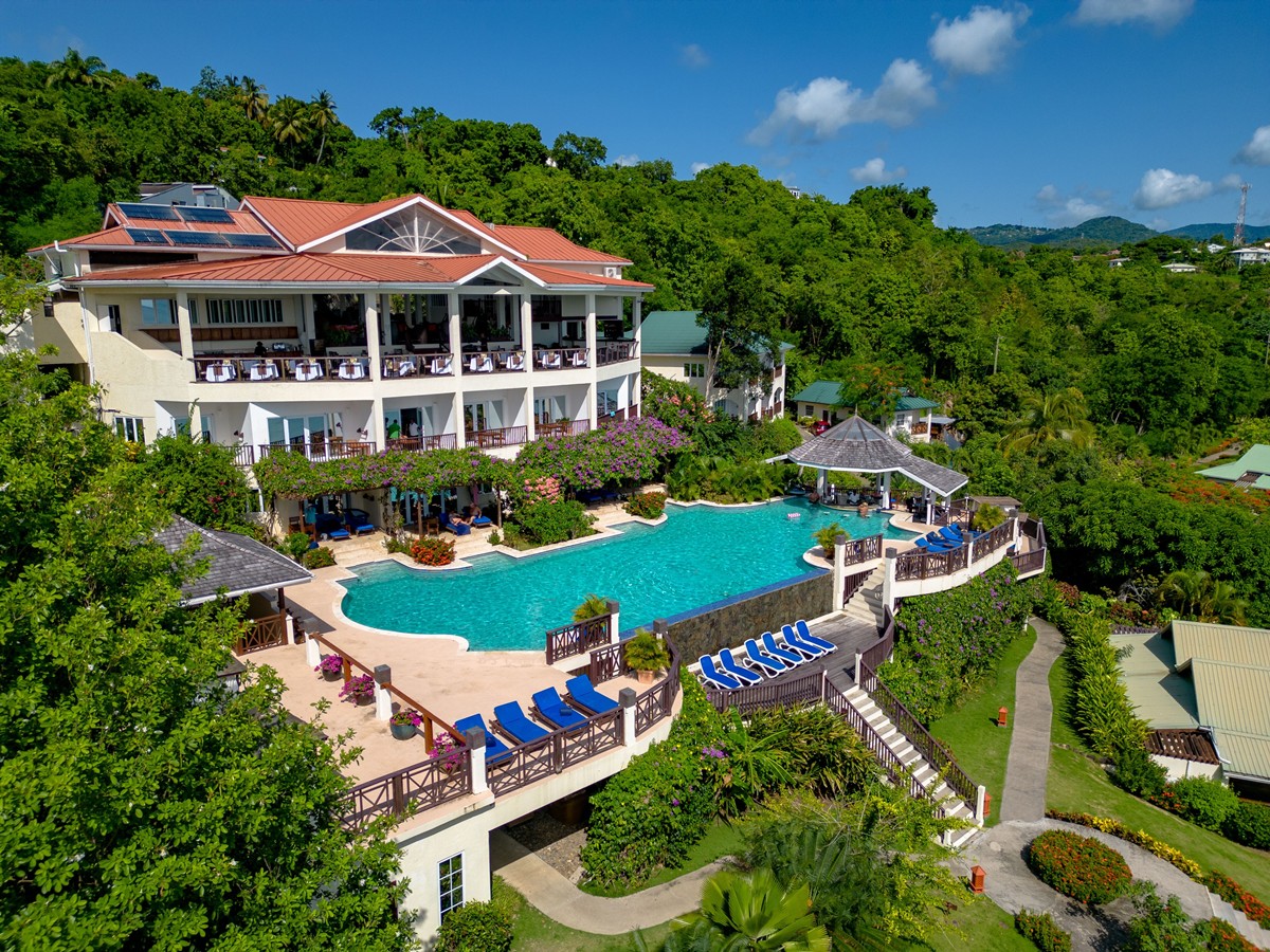 Calabash Cove Resort en Santa Lucia