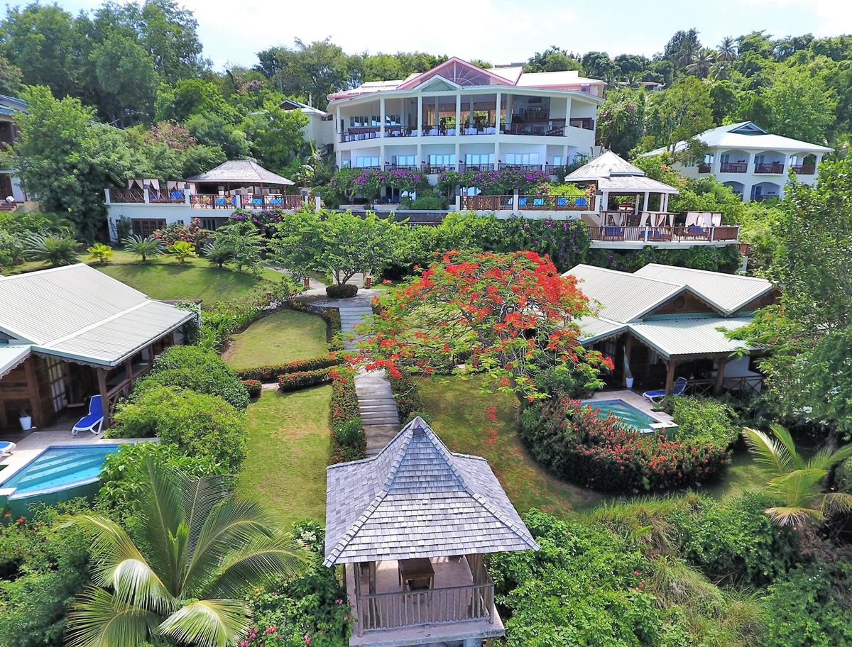 Calabash Cove Resort en Santa Lucia