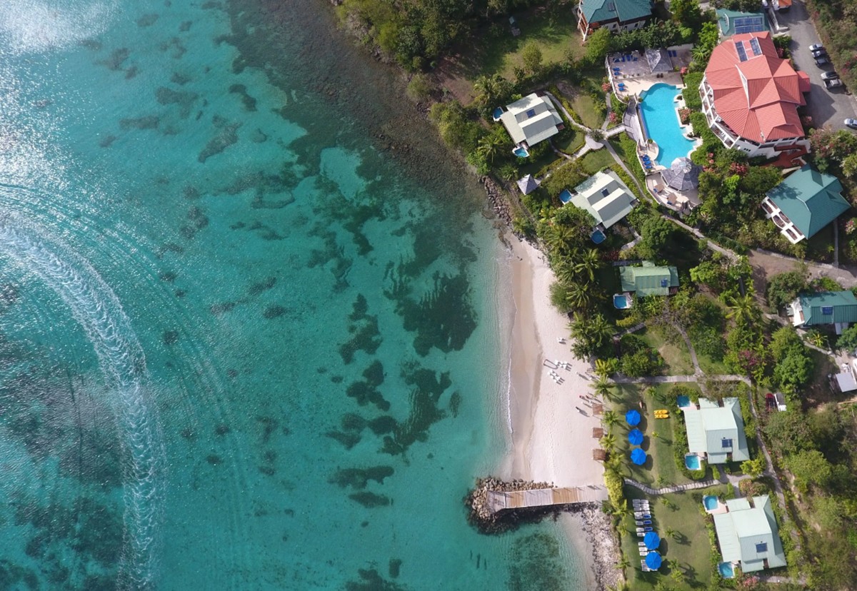 Calabash Cove Resort en Santa Lucia