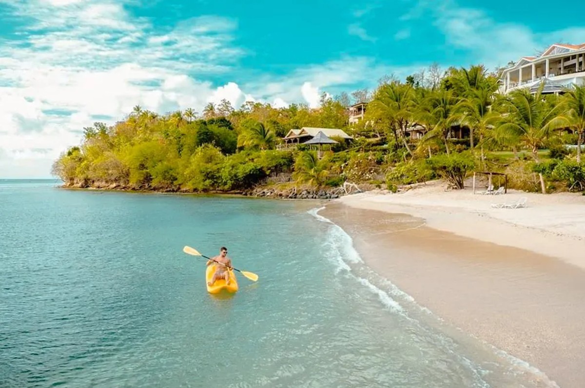 Calabash Cove Resort en Santa Lucia