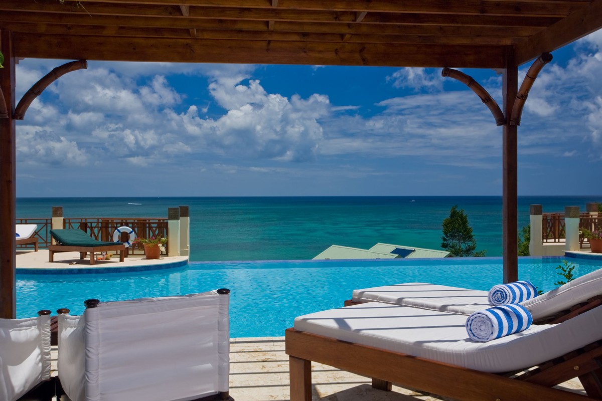 Calabash Cove Resort en Santa Lucia