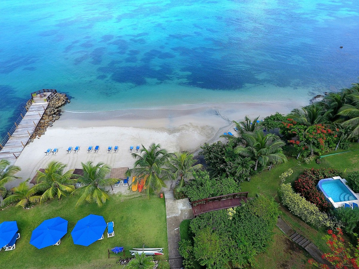 Calabash Cove Resort en Santa Lucia