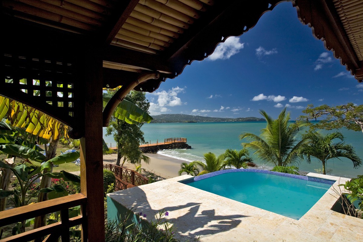 Calabash Cove Resort en Santa Lucia