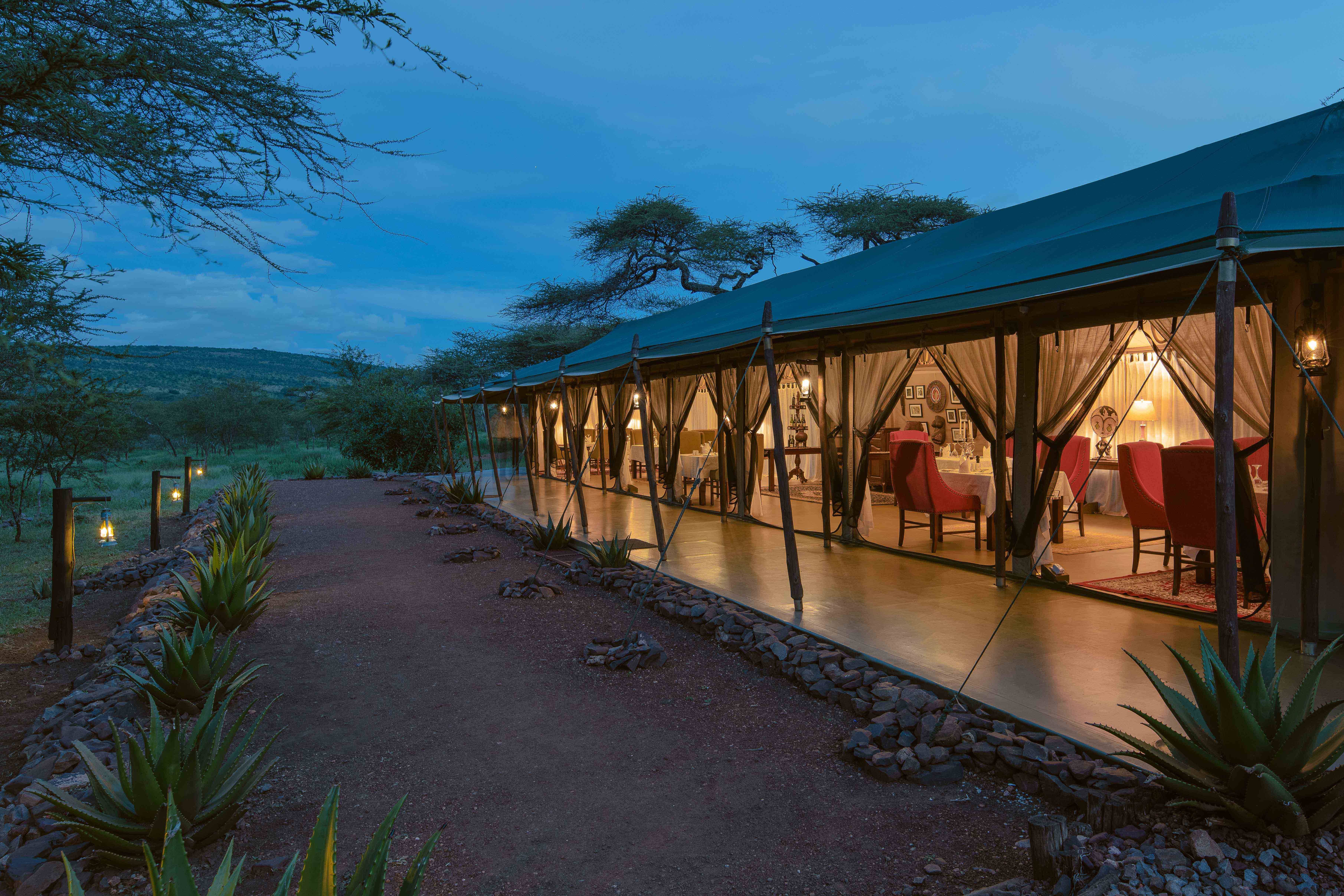 Ole Serai Luxury Camp Moru Kopjes en Serengeti