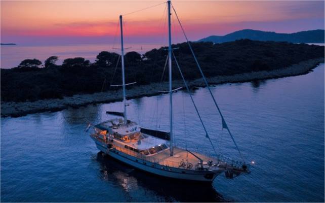 Goleta (30 metros) en Split