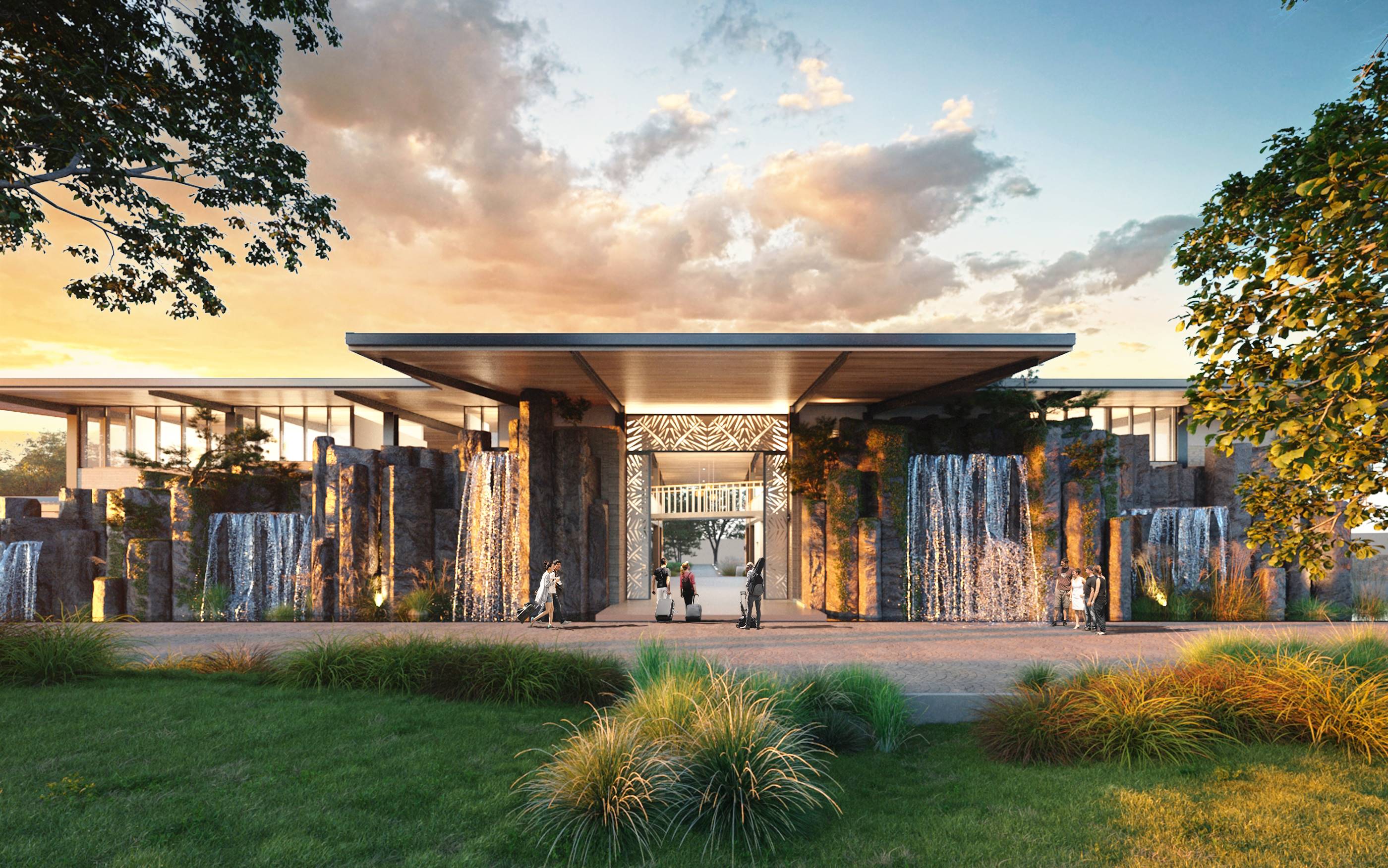 Waterfalls Lodge en su destino