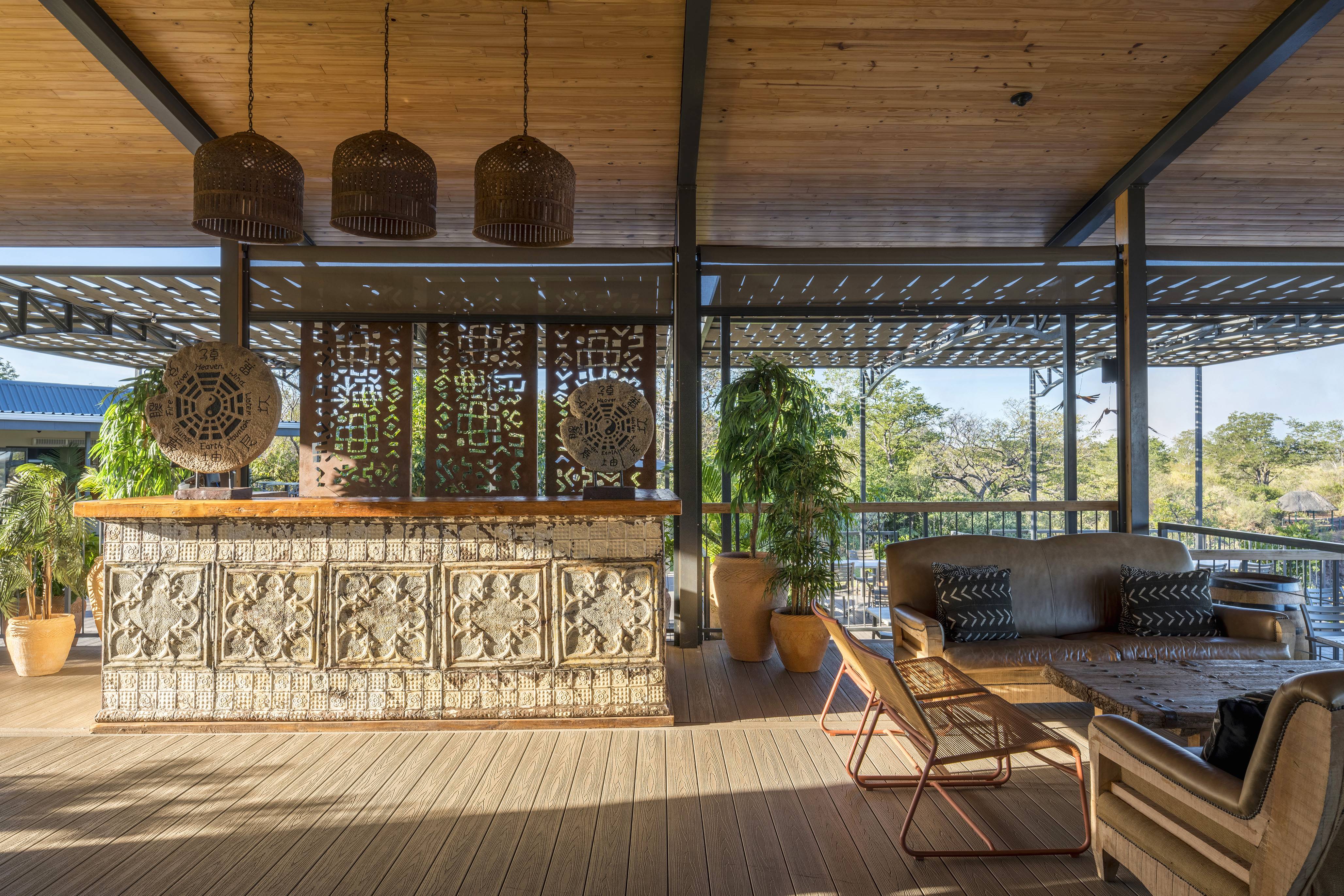 Waterfalls Lodge en Victoria Falls